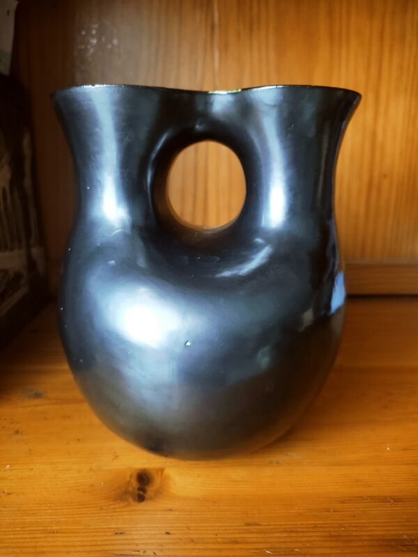 Vase double années 50 par B. Letalle