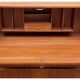Secrétaire scandinave en teck années 60
