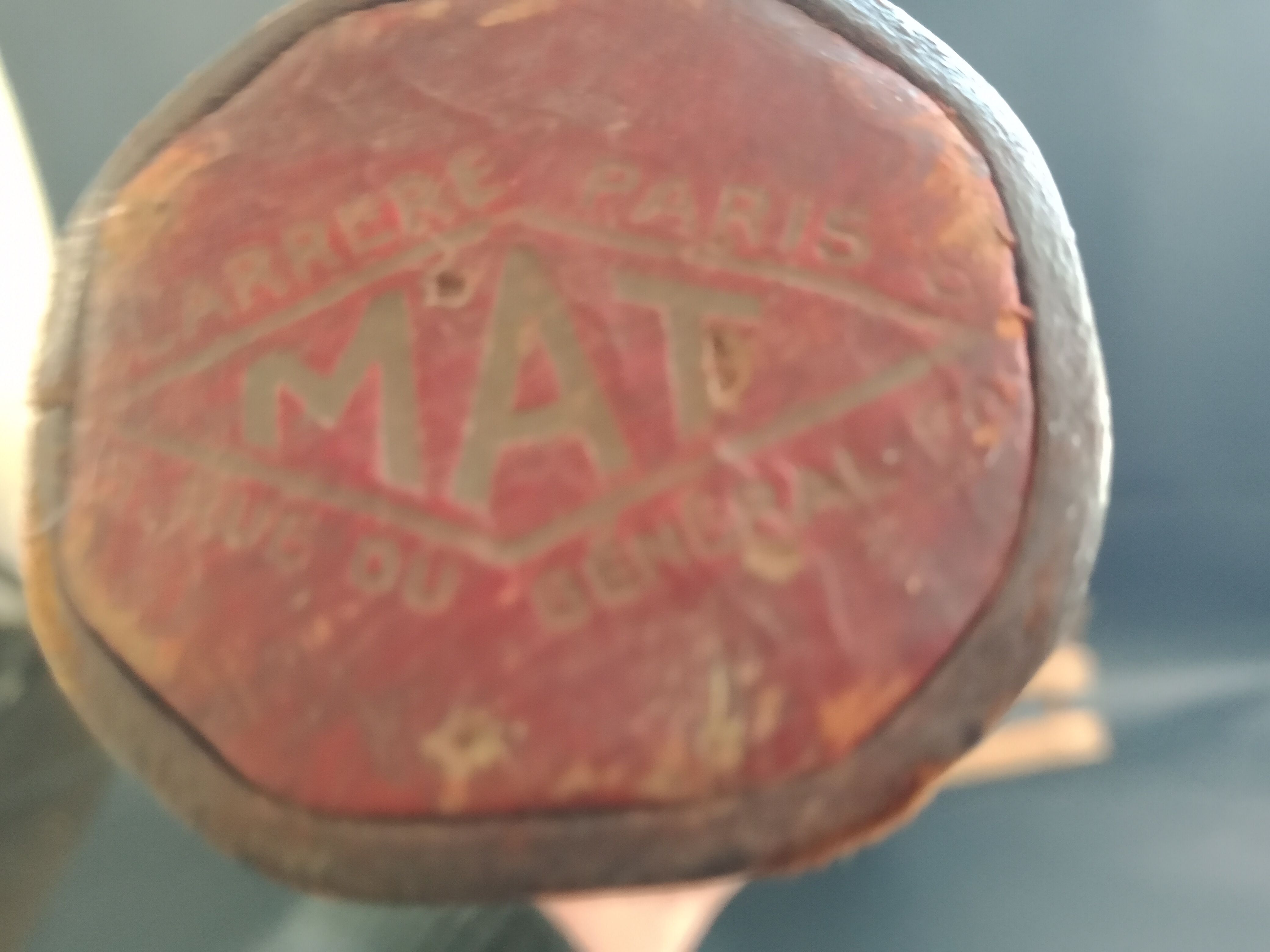 Wooden tennis racket