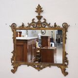 Gilt Wood Wall Mirror, Italy Early 20th Century