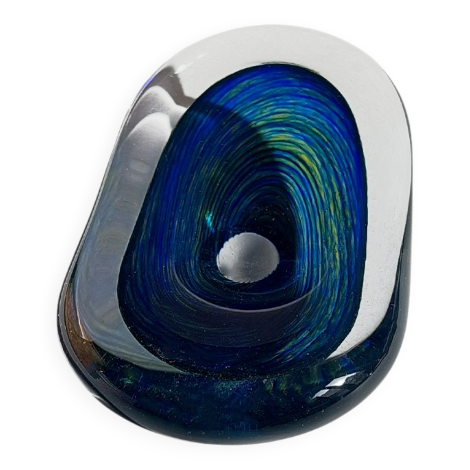 Vide Poche en verre épais de Murano