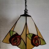 Tiffany style suspension