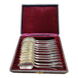 Box of 12 R&C white metal spoons