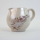 Pair of ceramic milk jugs signed La Roue Vallauris