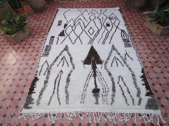 Carpet Beni Ouarain 226 x 141 cm