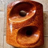 Pair of vases by Roberto Rigon for Bertoncello cermamiche d'arte