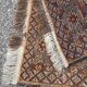 handwoven Turkmen carpet