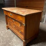 Commode empire mahogany blond