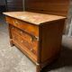 Commode empire acajou blond