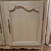Buffet Louis XV patiné vert méridionale