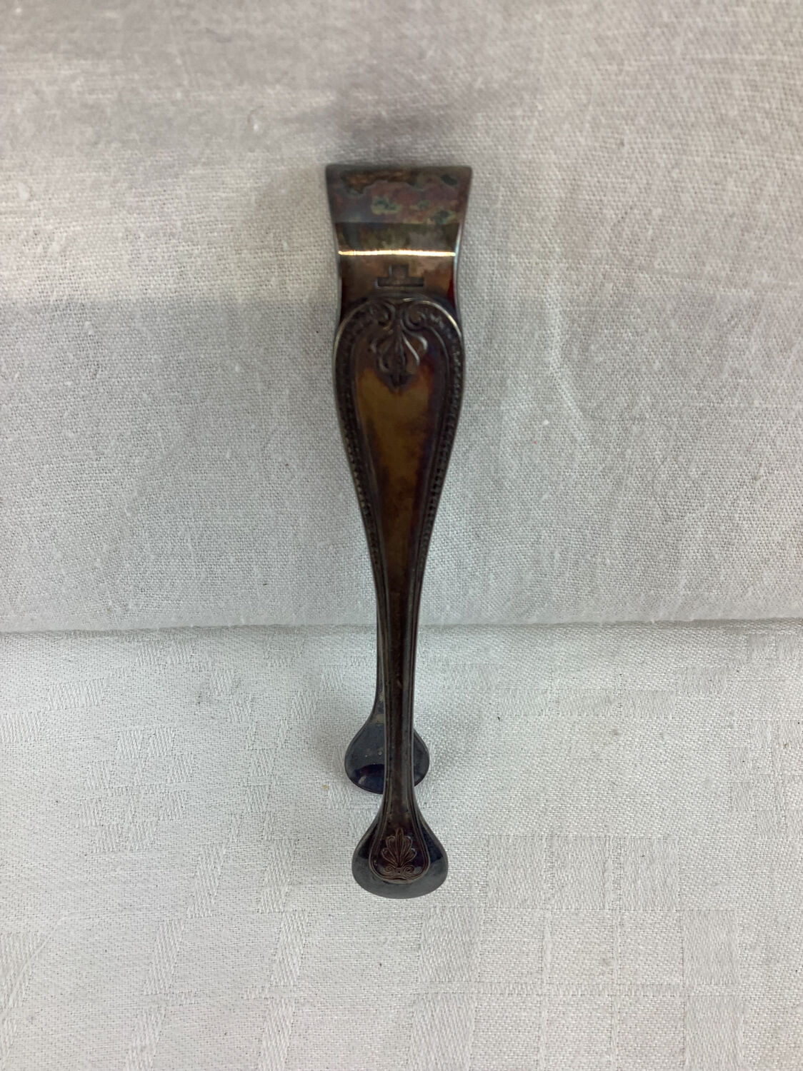 Silver sugar tongs Fabrique Christofle