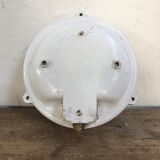 Cast window and holophane glass applied