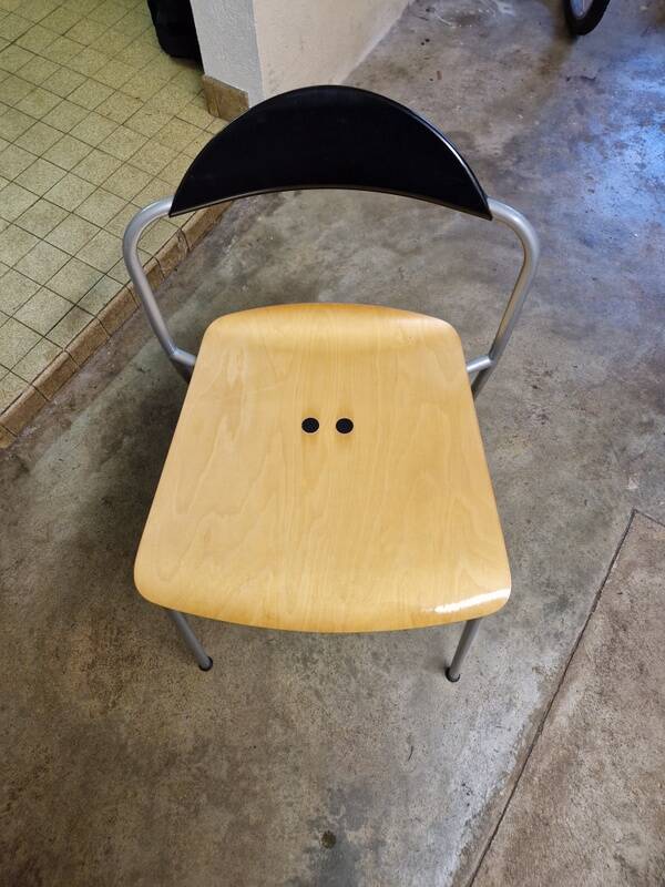 Vico Magistretti for Fritz Hansen - Set of 4 beech chairs MB9918