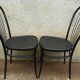 Set of 2 metal bistro chairs