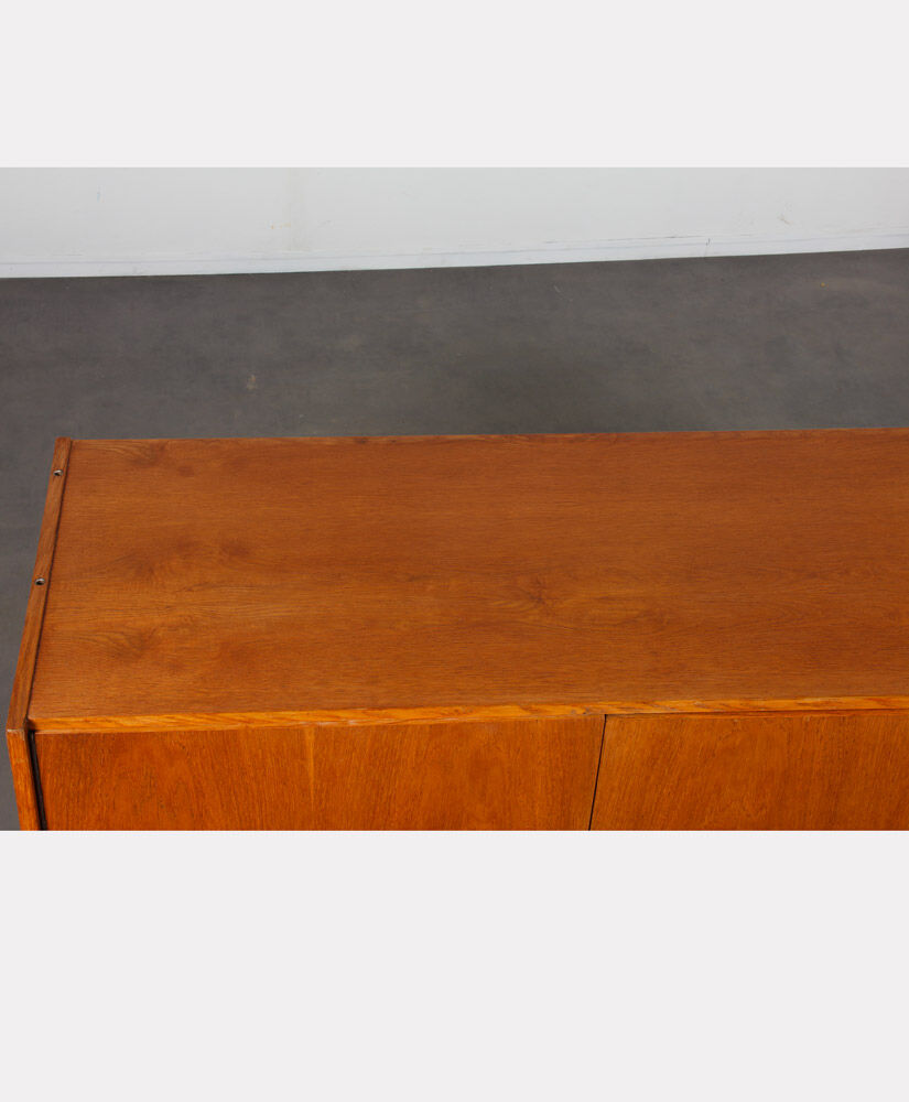 Wooden row by Jiroutek for Interier Praha, U-460, 1960
