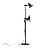 Metal floor lamp