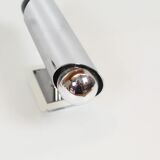 Set of chrome wall lamps in the style of Sciolari