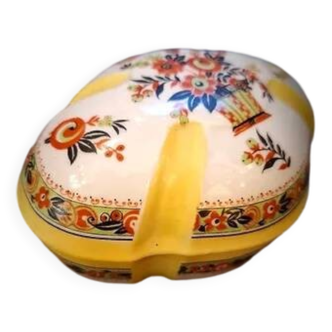 Old fine porcelain candy box