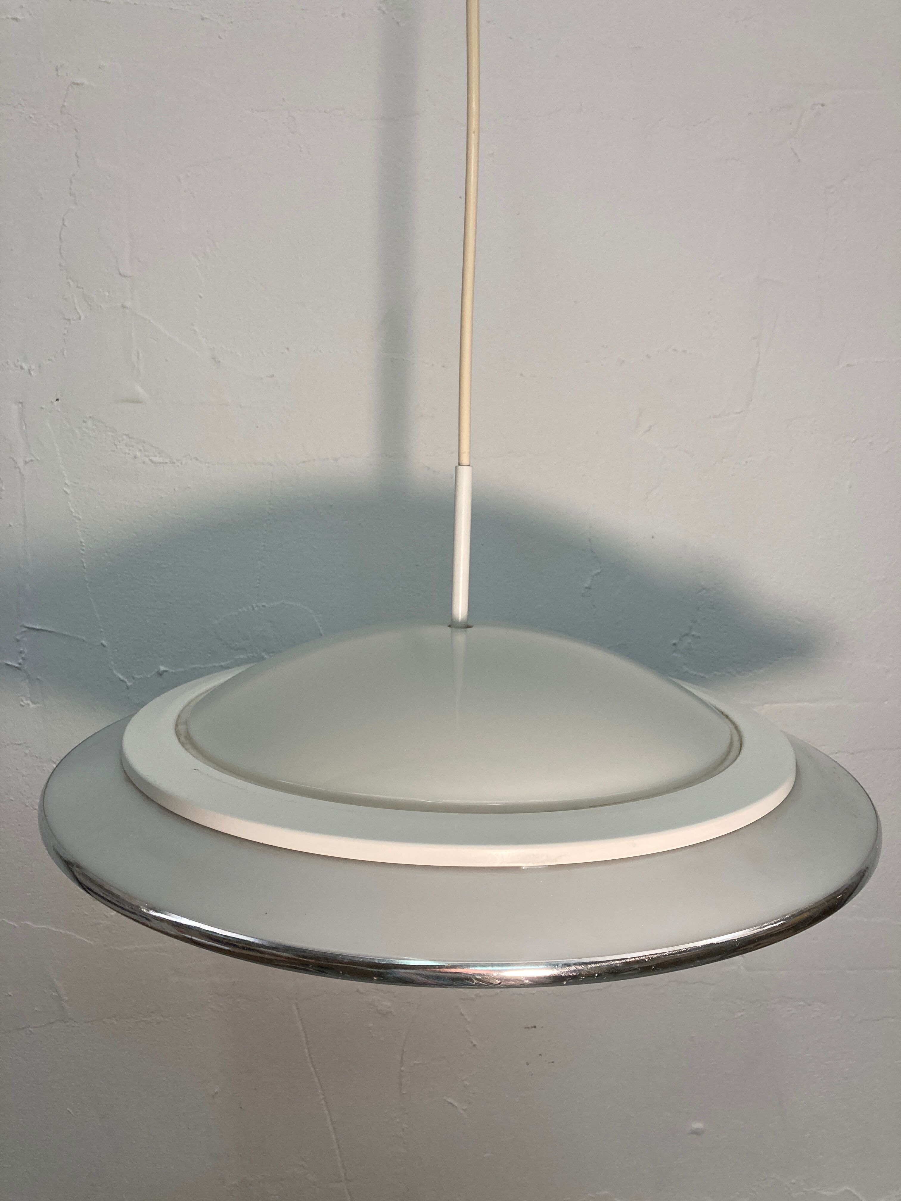 Space age UFO pendant lamp by Marlin, 1960s-1970s