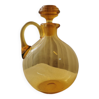Small glass pitcher