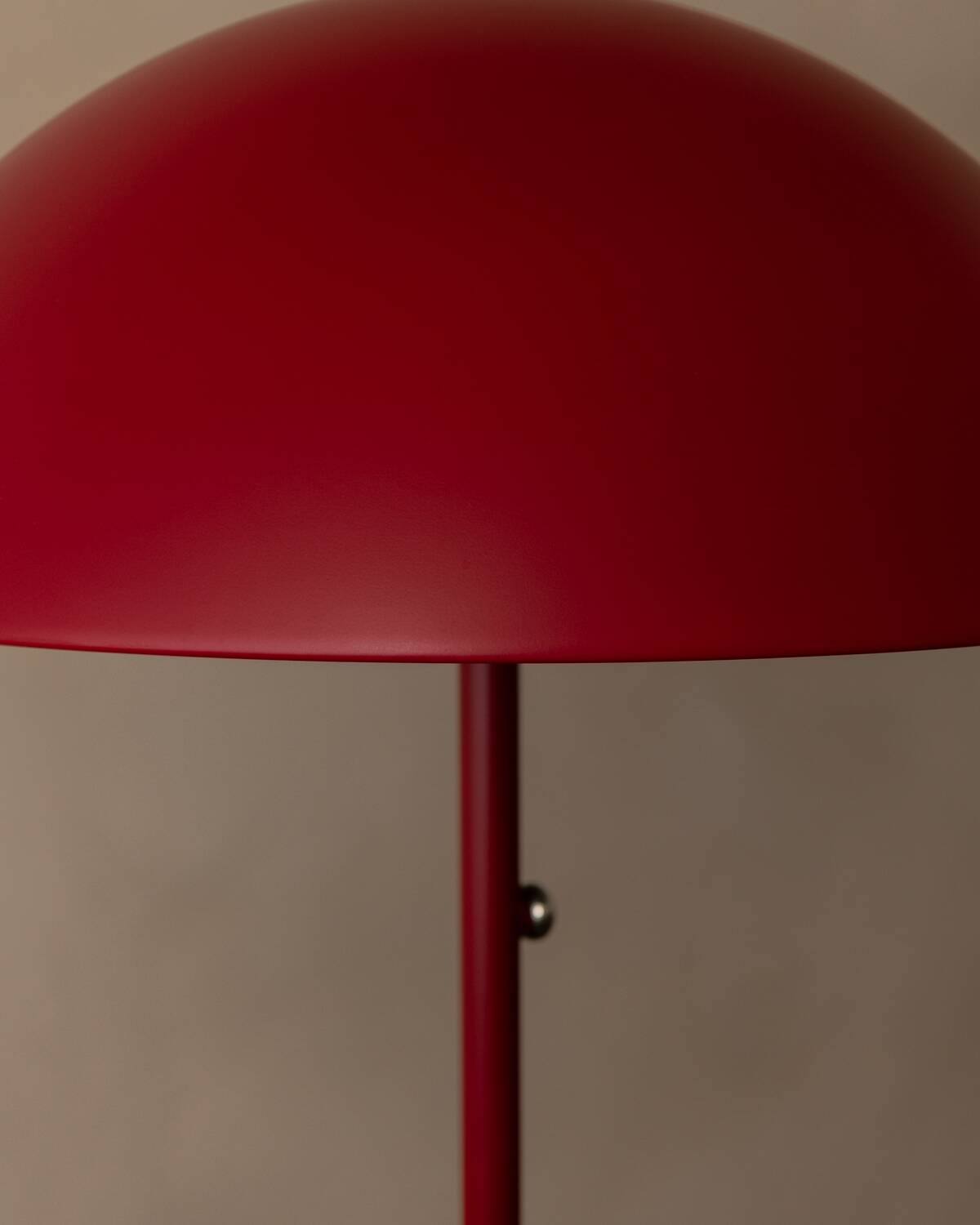 Vintage IKEA Brasa floor lamp in red