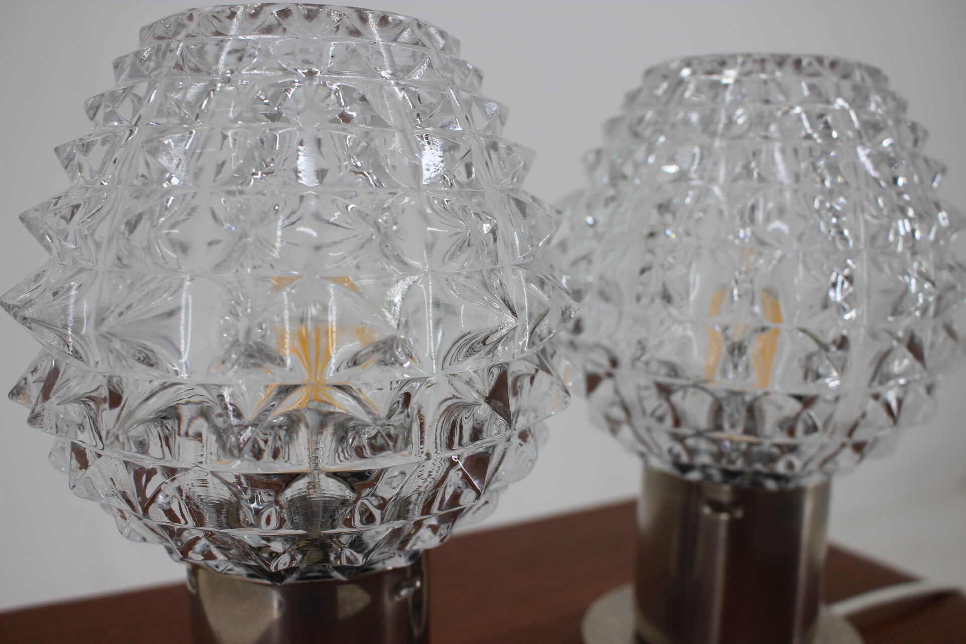 Set of two table lamps by Kamenicky Senov,1960‘s