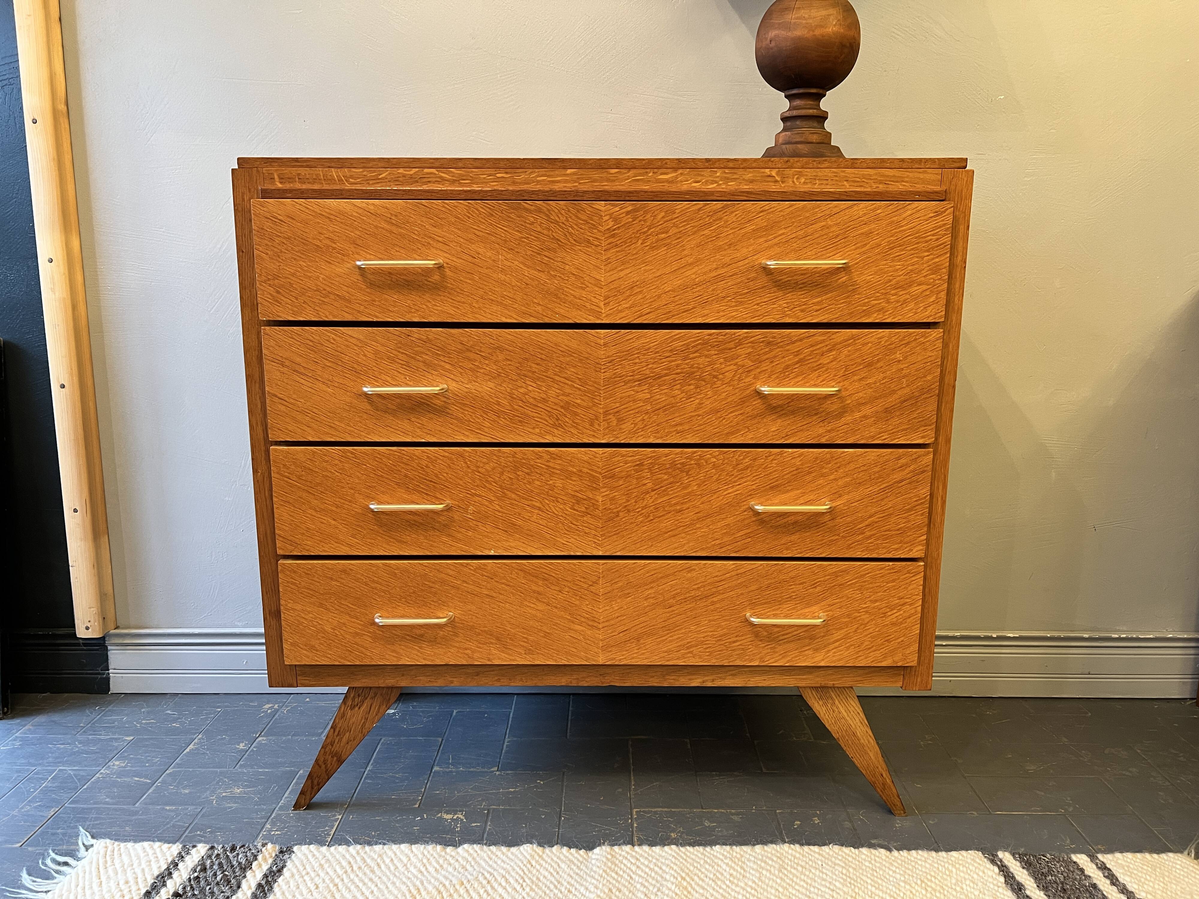 Vintage dresser compass feet