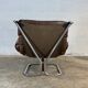 Fauteuil "Wing" en cuir, Harald RELLING, 1980s