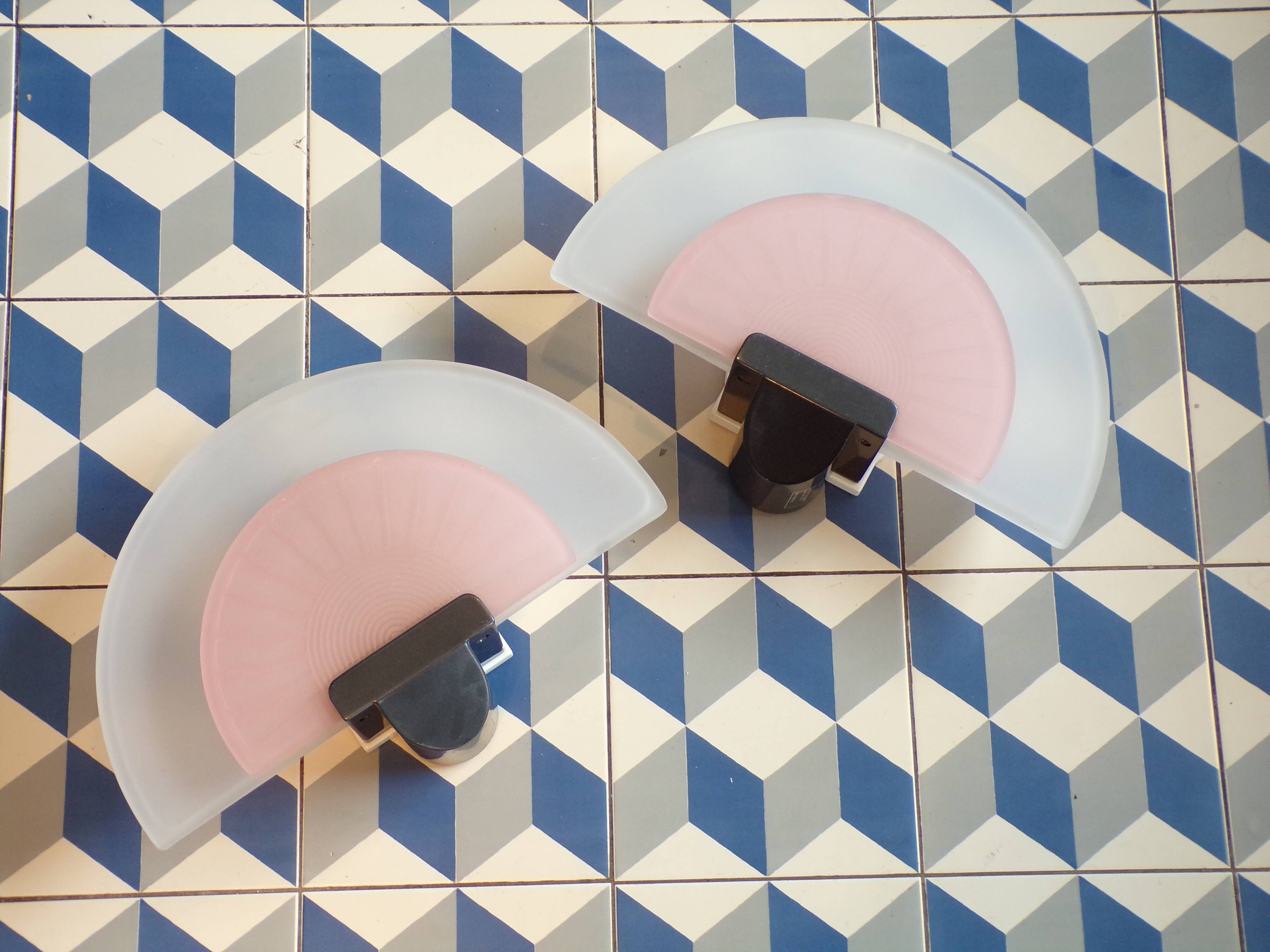 Pair of Diva wall lights by Ezio Didone for Arteluce