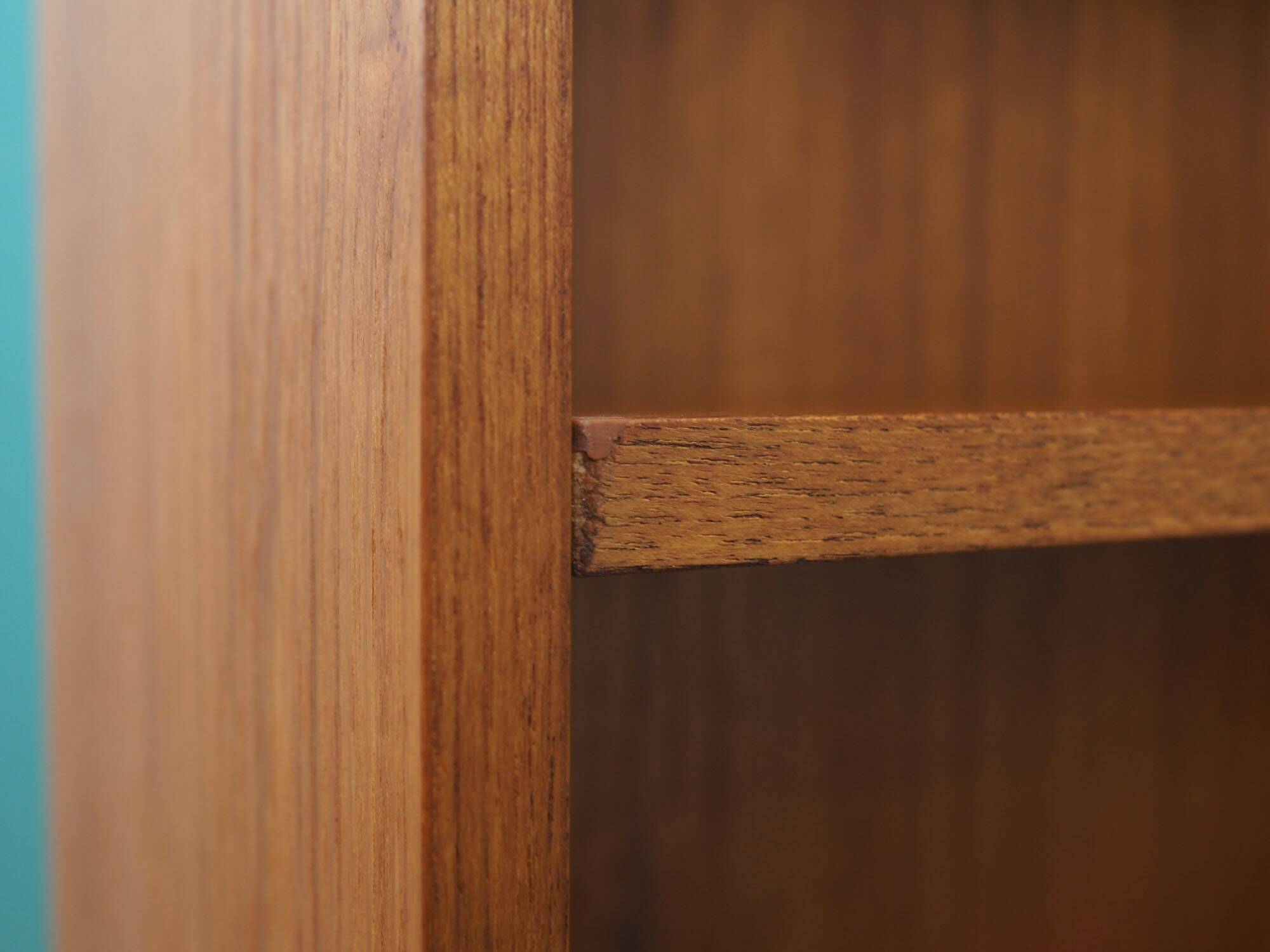 Teak bookcase, Danish design, 1970s, production: Denmark