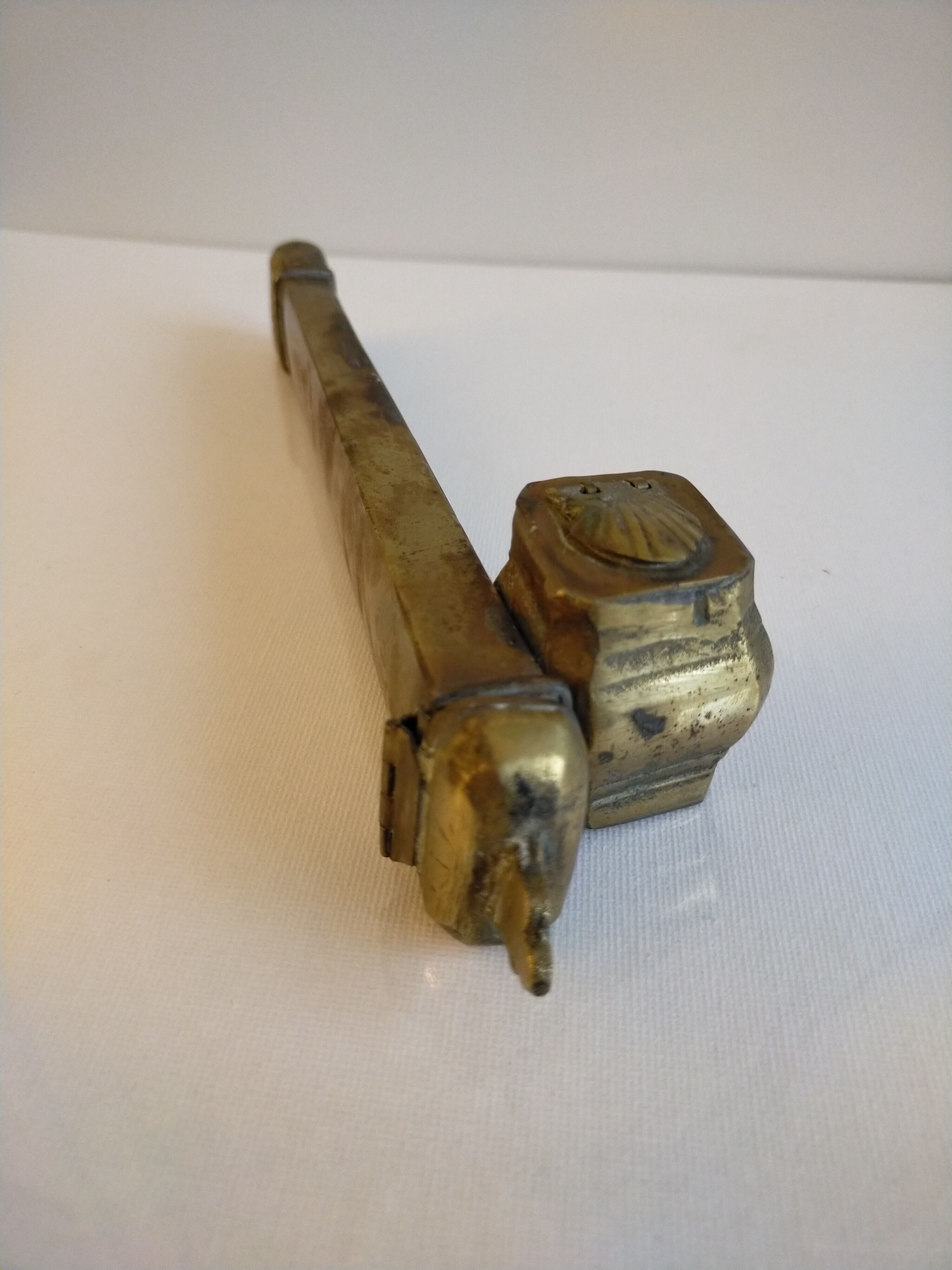 Brass case for writing