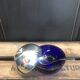 Vintage apple sugar bowl / jam bowl with spoon