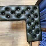 Very nice old chersterfield fireplace bench