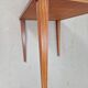 Table d'appoint en teck de HM Møbel, Danemark, années 1960.