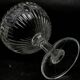 Basket-shaped pressed glass sugar bowl, Ząbkowice, Poland, 1970s