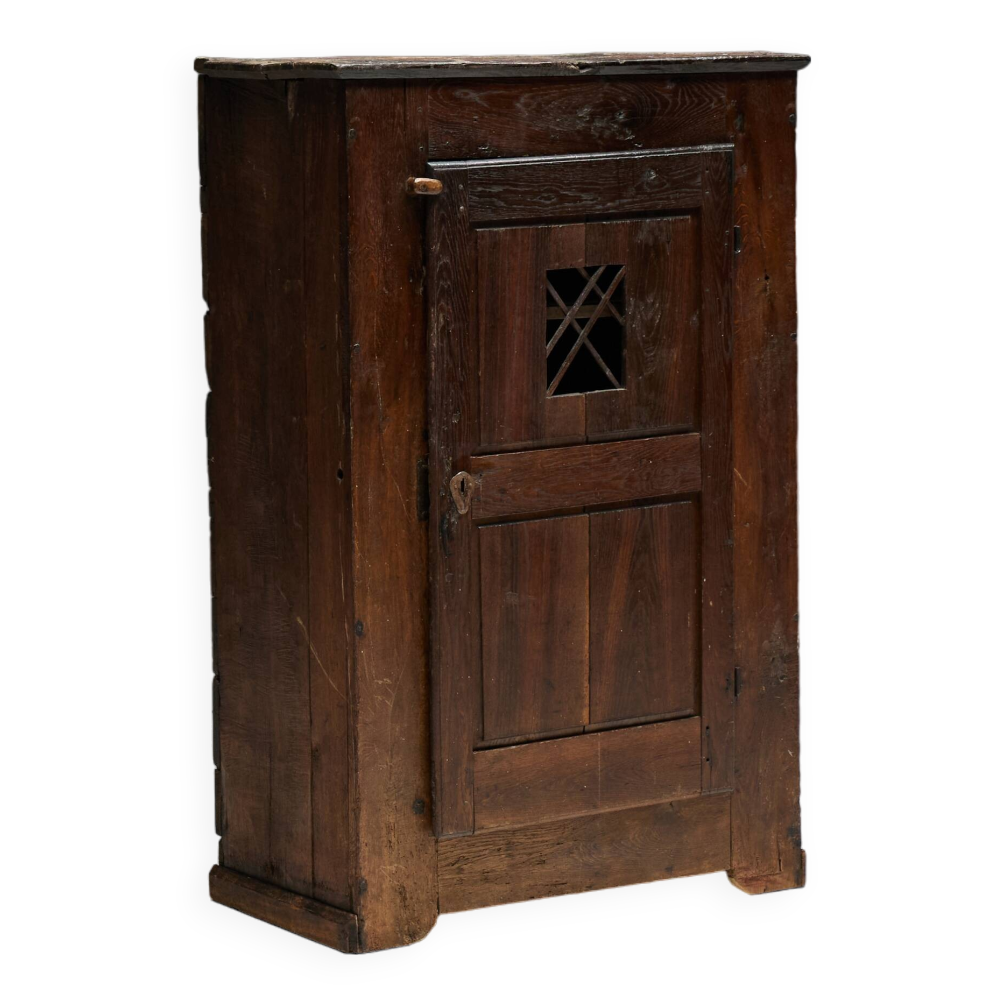 Primitive Wabi Sabi Cabinet, France, 19th Century