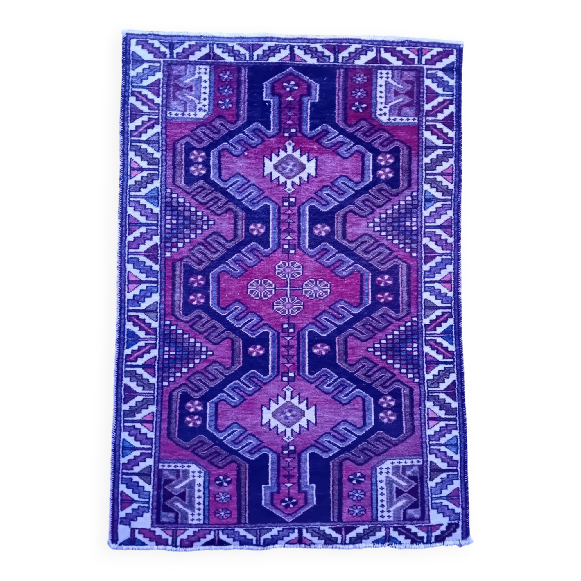 Tapis Persan Hamadan fait main 147x100cm