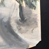 Gouache rue de paris
