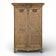 Norman wardrobe, richly carved and stripped.