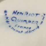 QUIMPERT HENRIOT plate, genet model