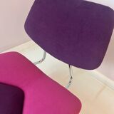 Vermund VL 135 armchair purple pink chrome