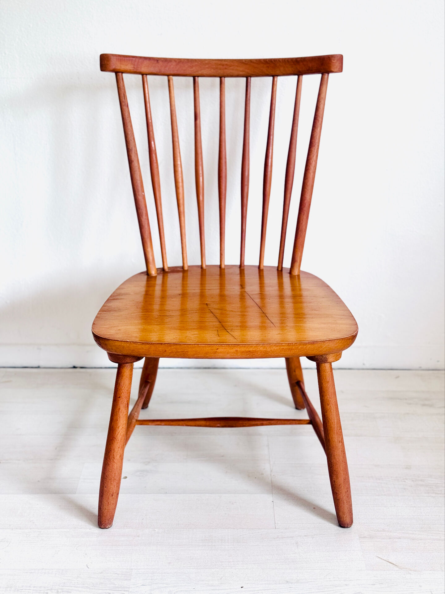Vintage ‘winsdsor’ bench and chairs 1950’s