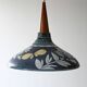 Ceramic pendant lamp by Tilgmans Keramik, attributed to Marian Zawadzki