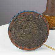 Nils Kahler table lamp in ceramic by Herman A. Kähler, Denmark, 1960 signed.