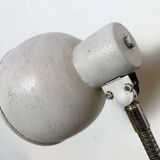 Grey Industrial Workshop Gooseneck Table Lamp, 1960s