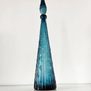 Vintage Italian glassware, bottle or carafe, 1960s, EMPOLI