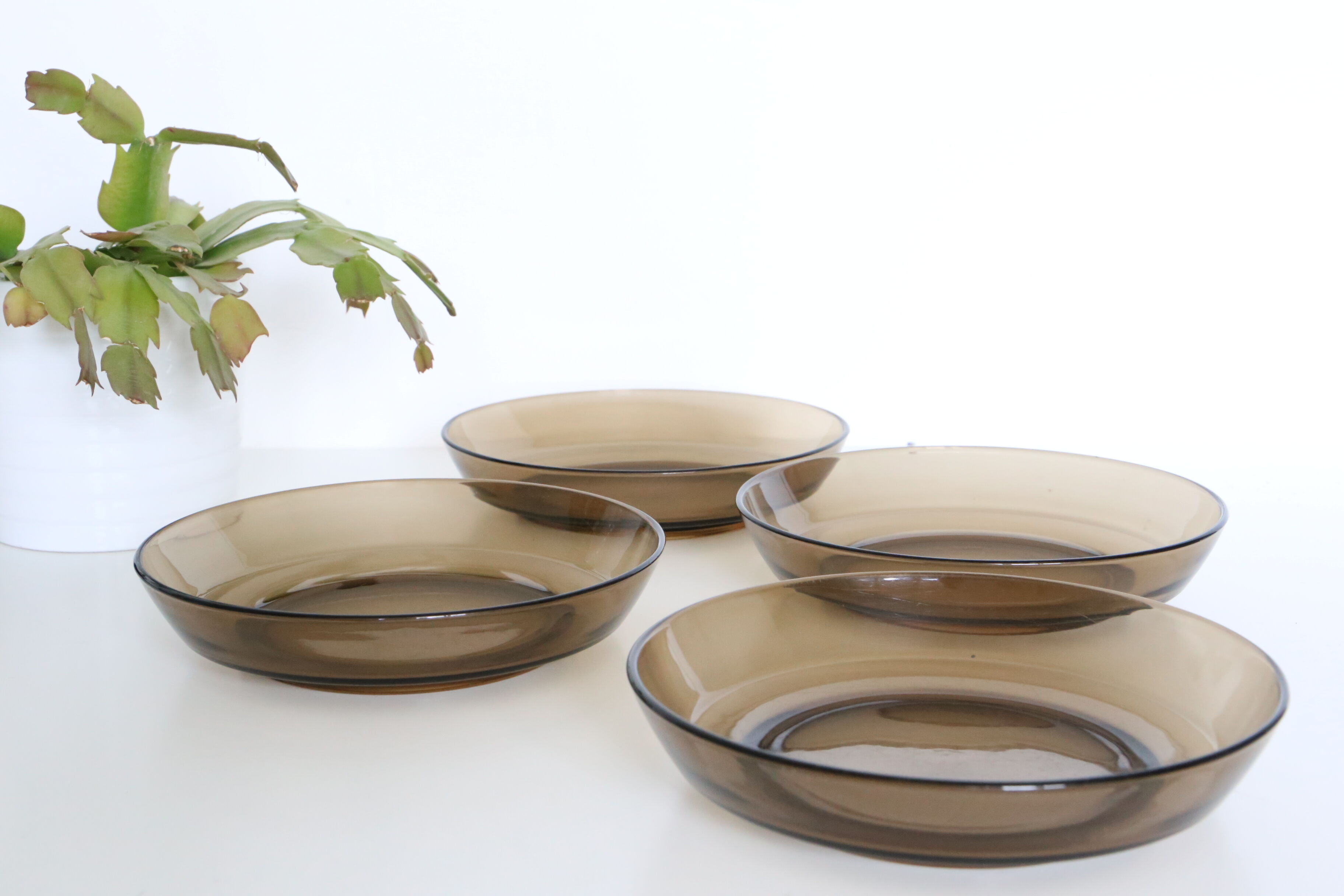 Ensemble de 4 assiettes creuses Verreco