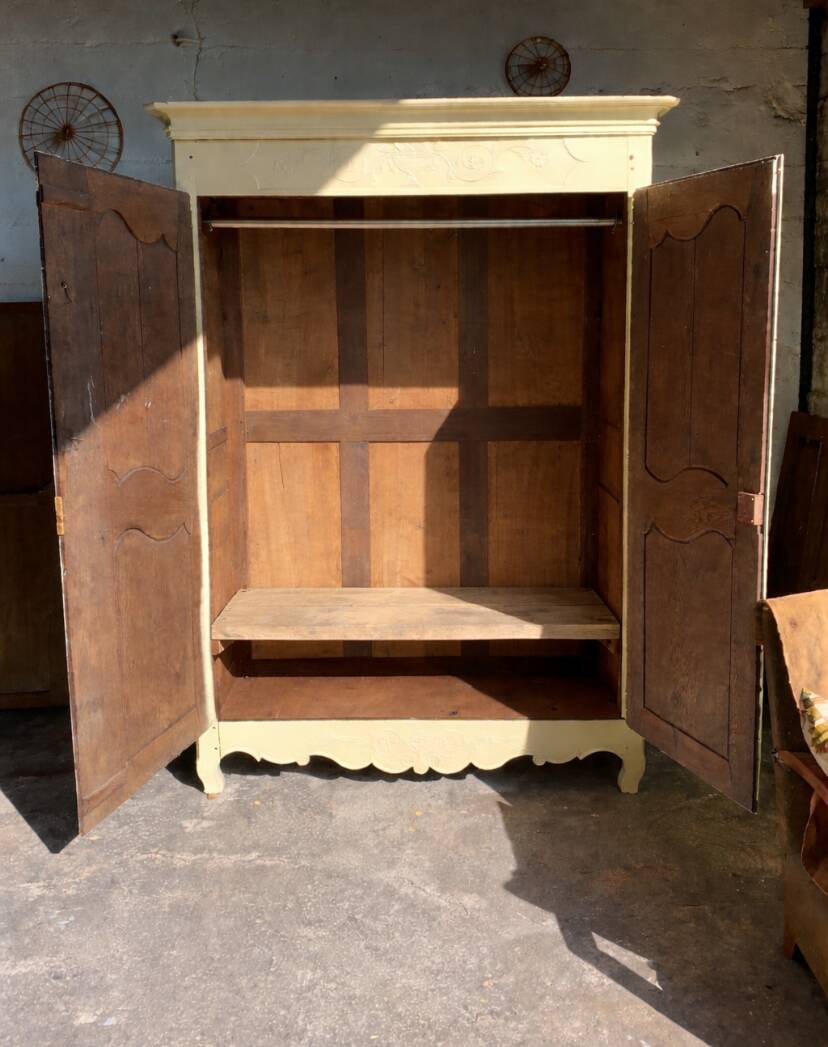 19th Century Bride's Armoire, Dismantlable