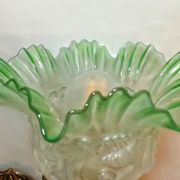 Applique en bronze et le verre art déco  années 1930