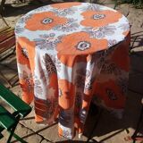 Vintage round tablecloth